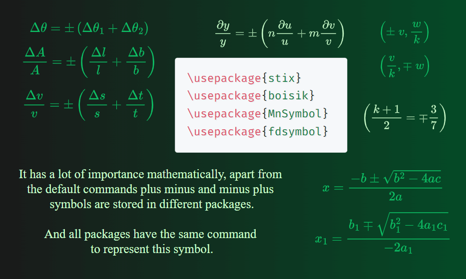 Featured image of plus minus symbol.