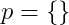 Curly bracket symbol