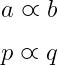 proportional to symbol with asmsymb package