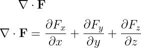 Divergence operator symbol in latex