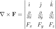 Curl operator in latex