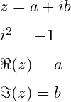 Symbol of complex equation.