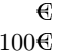 Euro currency symbol of European Union in latex.