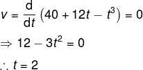 derivative of distance in respect of time