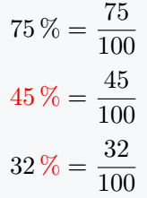 Use siunitx package to denote percentage symbol