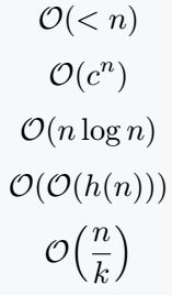 \order command for big o notation.