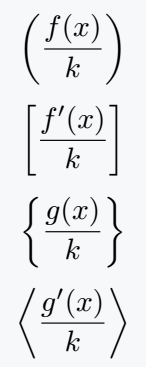 Latex big brackets.