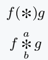 Use of big asterisk symbol output.