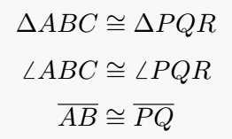 Congruent symbol without package.