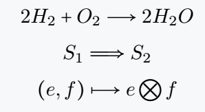 Long right arrow output useing package.