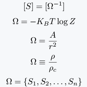 Use \Omega command for Ω symbol.