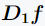 partial derivative of a function f(x, y, z,⋯) with respect to x.