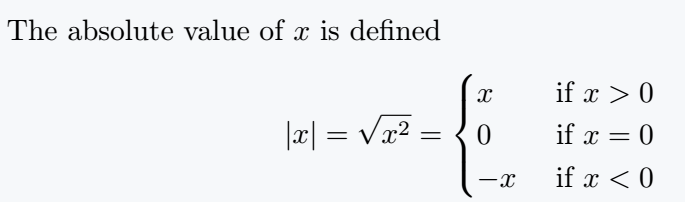 Use cases in latex.