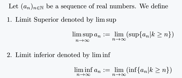 Latex Limits