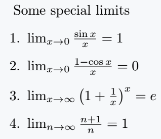 Latex Limits