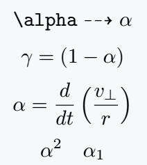 Latex Alpha