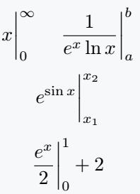 Physics package for evaluation bar.