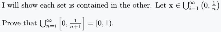 Use bigcup in Inline text mode.