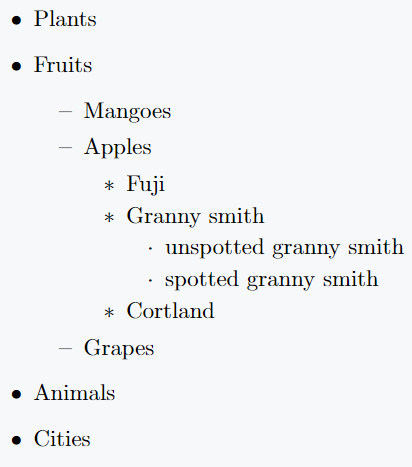 All levels are used in this figure.