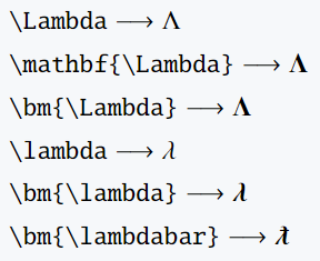 Use bm package for bold all symbol.