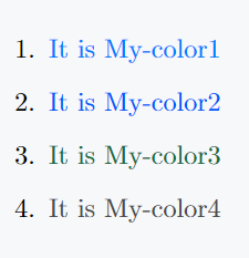 Define custom colors in LaTeX.