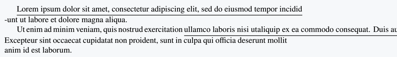 Default command are not best practice.