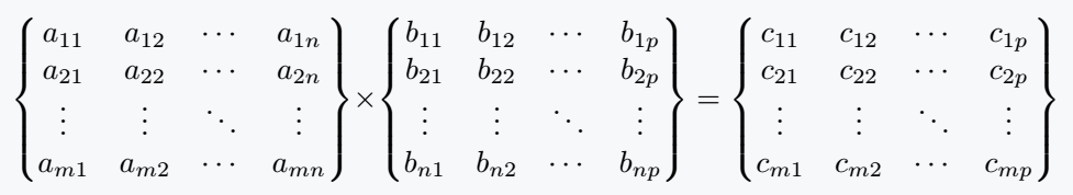 Use Bmatrix argument.