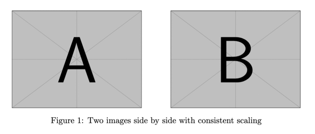 side by side figure
