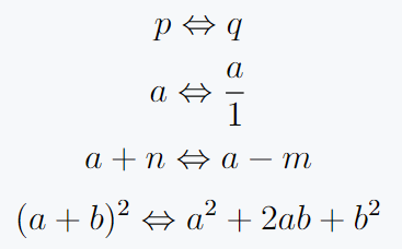 Use Leftrightarrow command