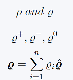 This figure shows the use of varrho by latex.