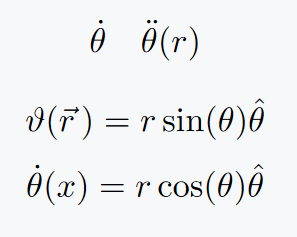 Derivative dot and hat are added to this symbol.