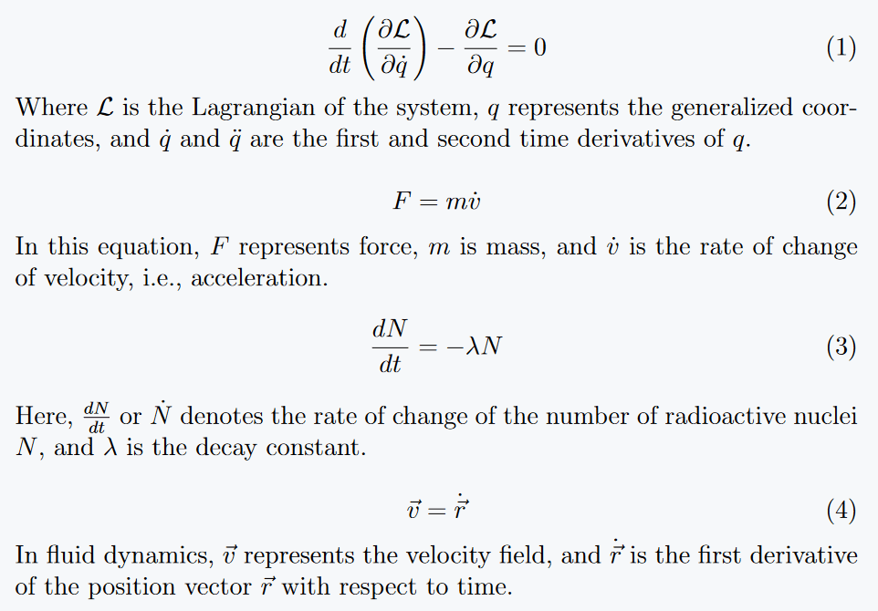 In this figure, the first derivative is defined.