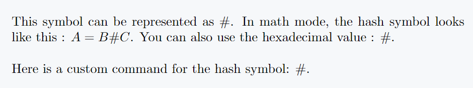 LaTeX has the advantage that you can print escape characters by inserting ASCII values. 